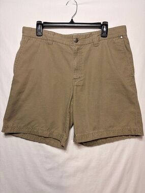 Columbia Khaki Shorts Men’s 34 Tan Casual